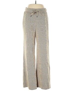 7 For All Mankind Women's Tan Wide Leg Comfy Pants